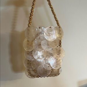 Show Me Your MuMu Shimmering Disc Mini Bag